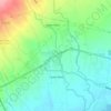 Mappa topografica Matti, altitudine, rilievo