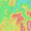 Mappa topografica Les Marjoris, altitudine, rilievo