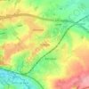Mappa topografica Termaar, altitudine, rilievo