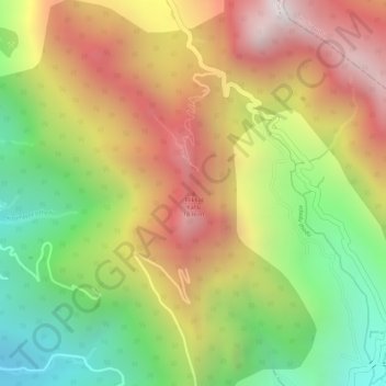 Mappa topografica Illikkal Kallu, altitudine, rilievo