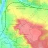 Mappa topografica Chatron, altitudine, rilievo