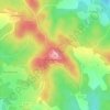 Mappa topografica Le Grand Puyconnieux, altitudine, rilievo