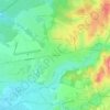 Mappa topografica Chavannes, altitudine, rilievo