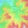 Mappa topografica Schönbüch, altitudine, rilievo