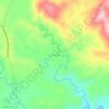 Mappa topografica Langilan, altitudine, rilievo