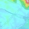 Mappa topografica Ponmanai, altitudine, rilievo