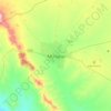 Mappa topografica Jijiga, altitudine, rilievo