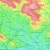 Mappa topografica Soisy-sous-Montmorency, altitudine, rilievo
