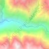 Mappa topografica Secsi, altitudine, rilievo
