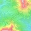 Mappa topografica passo Carezza, altitudine, rilievo
