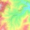 Mappa topografica Nuevo Jerusalen, altitudine, rilievo
