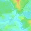 Mappa topografica La Maisière, altitudine, rilievo
