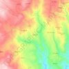 Mappa topografica Vilarinho, altitudine, rilievo