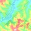 Mappa topografica Sassocorvaro, altitudine, rilievo