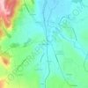 Mappa topografica La Tuillerie Basse, altitudine, rilievo