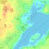 Mappa topografica Ulsnisland, altitudine, rilievo