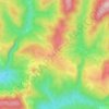 Mappa topografica Красная Воля, altitudine, rilievo
