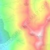 Mappa topografica Tällihorn, altitudine, rilievo