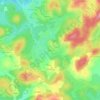 Mappa topografica Bessat, altitudine, rilievo