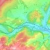 Mappa topografica Sechshelden, altitudine, rilievo