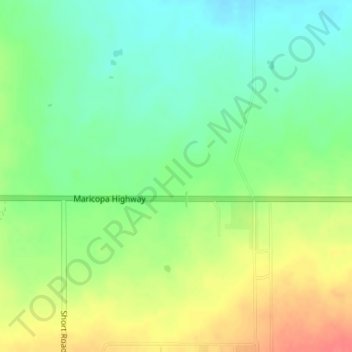 Mappa topografica Pentland, altitudine, rilievo