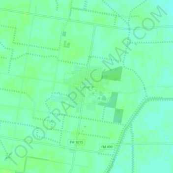 Mappa topografica Lasara, altitudine, rilievo