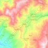 Mappa topografica Bauko, altitudine, rilievo
