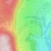 Mappa topografica Blanod, altitudine, rilievo
