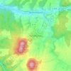 Mappa topografica Gelliehausen, altitudine, rilievo
