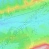 Mappa topografica Gosbolz, altitudine, rilievo