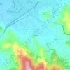 Mappa topografica Santa Firmina, altitudine, rilievo