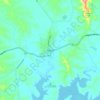 Mappa topografica Kilcoy, altitudine, rilievo