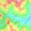 Mappa topografica Caminata, altitudine, rilievo