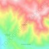 Mappa topografica Miguel Grau, altitudine, rilievo