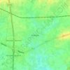 Mappa topografica Ardooie, altitudine, rilievo