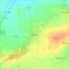 Mappa topografica Borsum, altitudine, rilievo