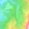 Mappa topografica Collet des Clots, altitudine, rilievo