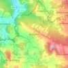 Mappa topografica Moosbach, altitudine, rilievo