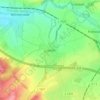 Mappa topografica Laucha, altitudine, rilievo