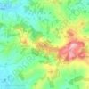 Mappa topografica Monte Bosso, altitudine, rilievo