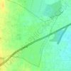 Mappa topografica Ghitorni, altitudine, rilievo