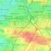 Mappa topografica Ronchin, altitudine, rilievo