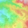 Mappa topografica Les Raviers, altitudine, rilievo
