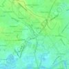 Mappa topografica Calubihan, altitudine, rilievo
