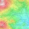 Mappa topografica Frankenheim, altitudine, rilievo