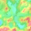 Mappa topografica La Baraque de Trémolet, altitudine, rilievo