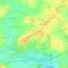 Mappa topografica Les Hauts de Fontenelles, altitudine, rilievo