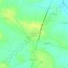 Mappa topografica Madukkur North, altitudine, rilievo