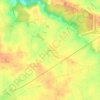 Mappa topografica Senainville, altitudine, rilievo