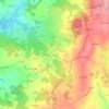 Mappa topografica Limouret, altitudine, rilievo